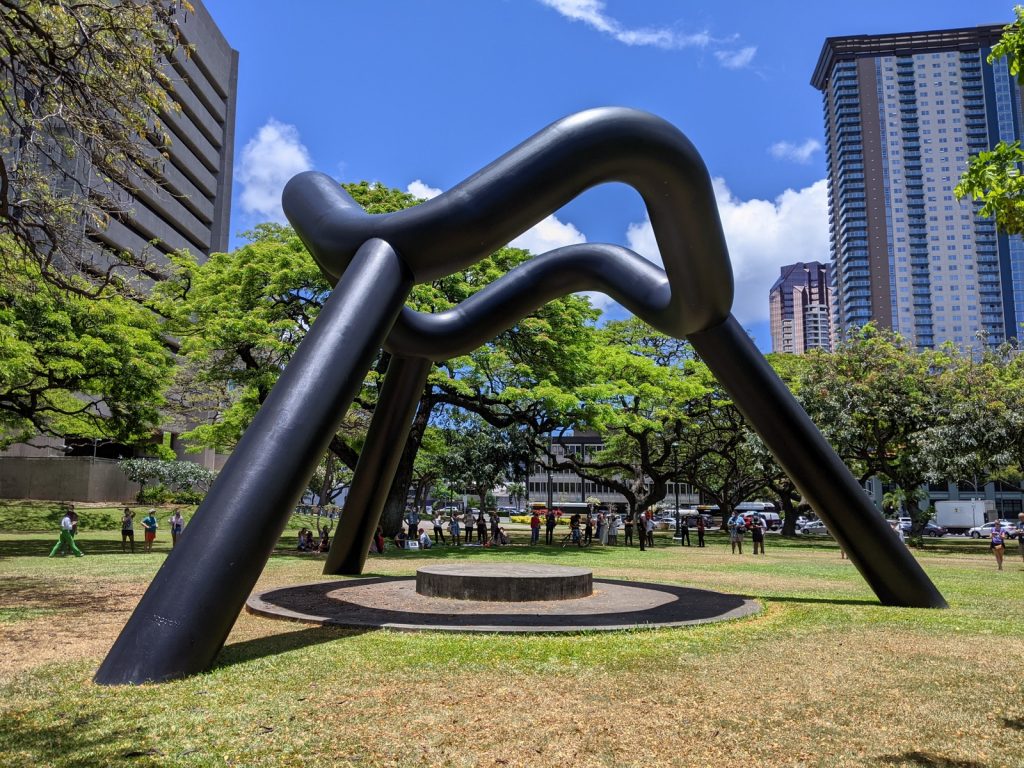 Isamu Noguchi's Sky Gate at Lāhainā Noon