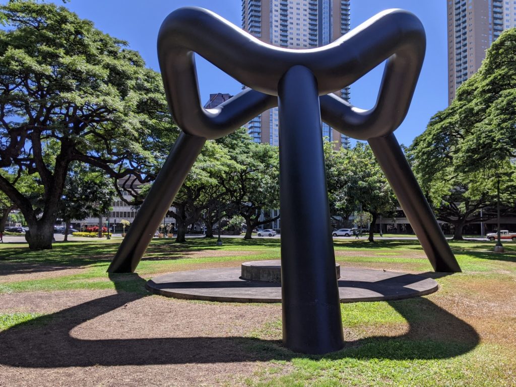 Isamu Noguchi's Sky Gate at the End of the Year